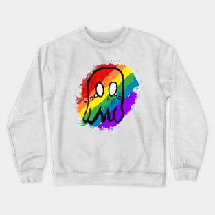 Rainbow Pride Baby Boo Crewneck Sweatshirt